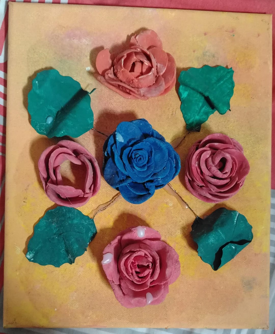 Cuadro Rosas